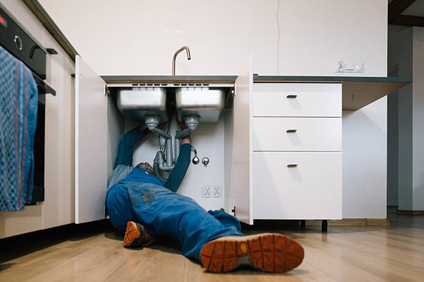 Professional Drain Cleaning technician working in Gloucester City, NJ